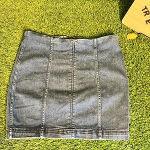 👚Free people Jean skirt